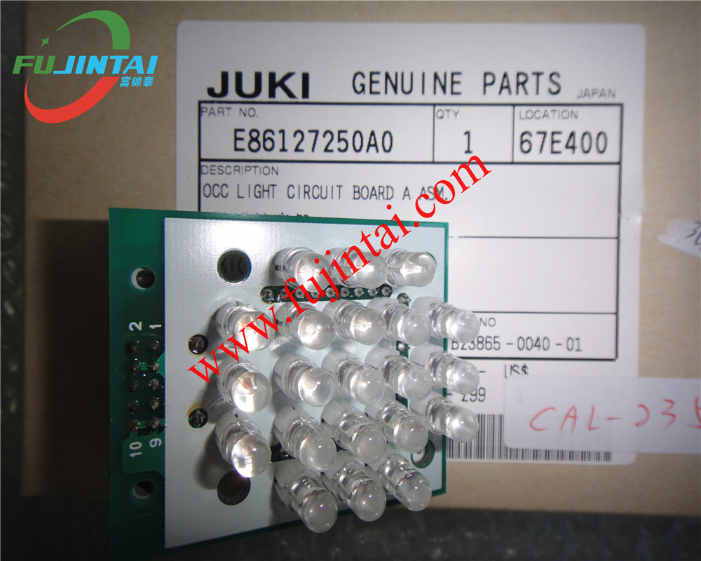Juki Original JUKI 750 760 OCC LIGHT CIRCUIT BOARD A ASM E86127250A0